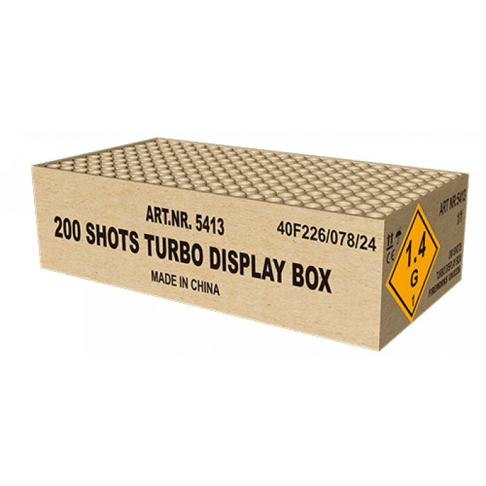 200 Shots Turbo Display Box