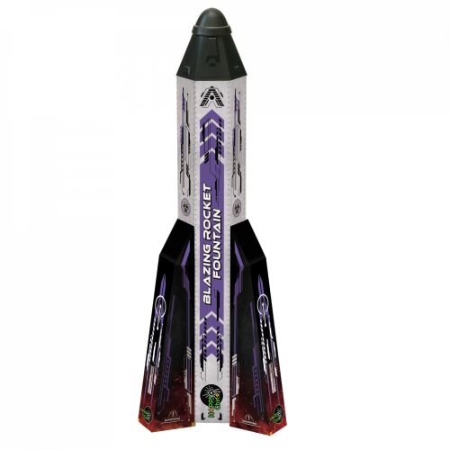 blazing rocket fountain